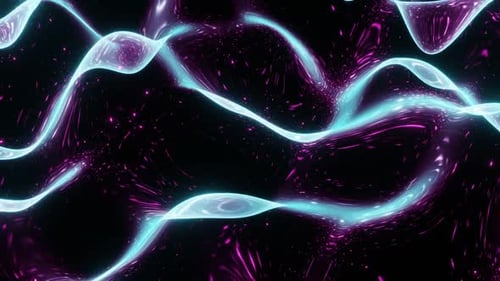 Animation de la matière extraterrestre Vj Loop 02
