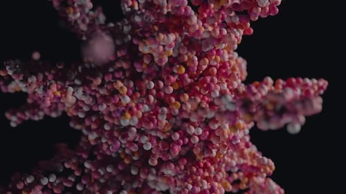 Bubble Burst Colorful Orange Pink Yellow Red Foaming Balls Balloons Spheres Explosion Slow Motion