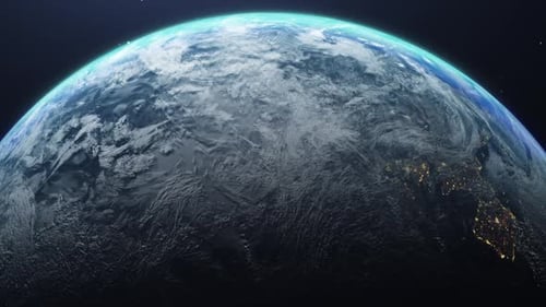 Ultra Realistic Earth In Space V1