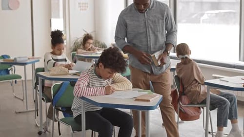 Lesson with Secondary School Students