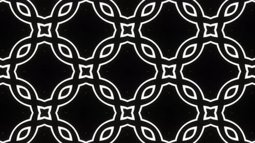 VJ Loop Black White Looped Abstract Pattern for LED Screens