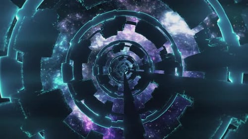 Spaceship Elevator - Vj Loop