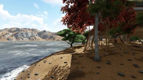 Park by the beach