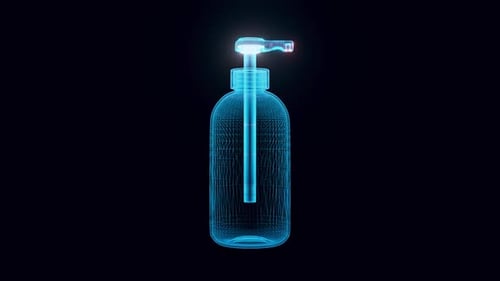 Soap Dispencer Hologram Hd