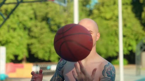 Ball On Middle Finger