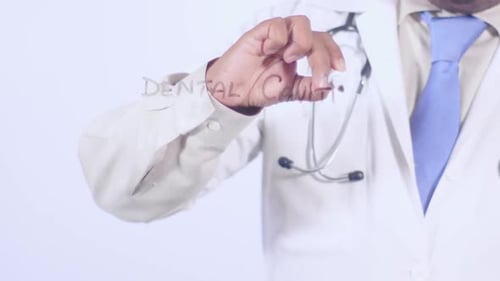 Indian Doctor Writes Dental Cavity
