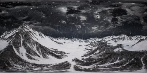 VR 360 Norway Mountains Severe Landscape