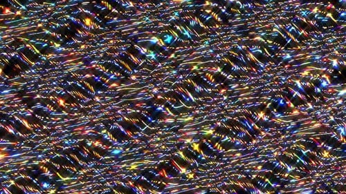 Fluid Shimmering Light Abstract Background Loop