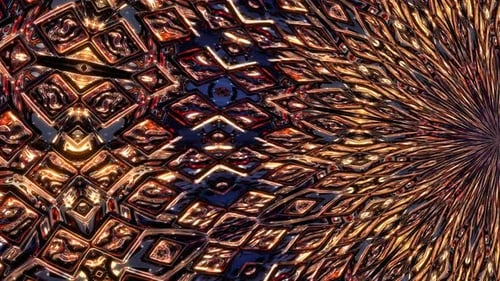 Abstract Melting Animation