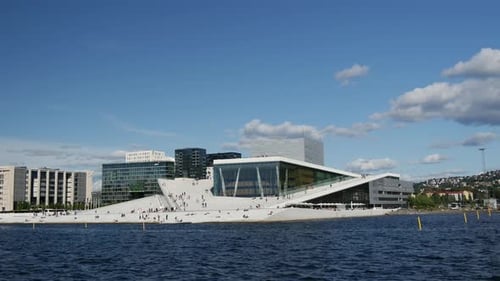 La Ópera de Oslo en Noruega