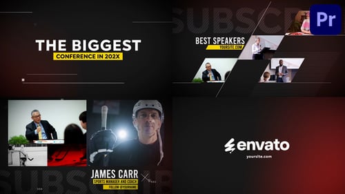 Dynamic Corporate Event Promotion Title Sequence