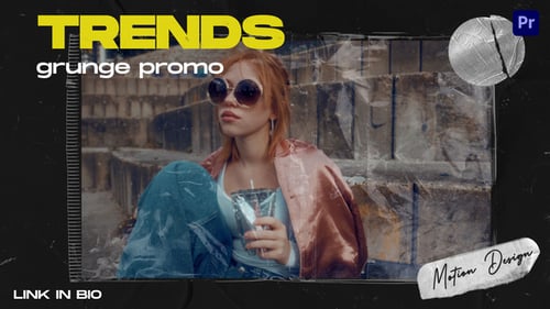 Grunge Promo v2 Mogrt