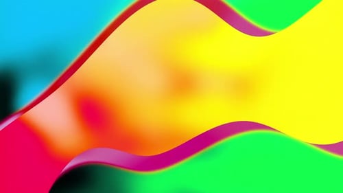 Dynamic Fluid Colorful Abstract Wavy Background