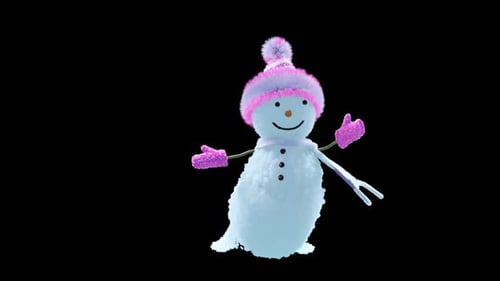 Snowman Dancing HD