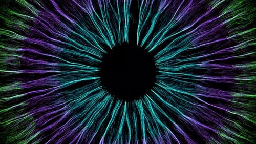 Red de conexión global Ai tecnología de circuito de línea transferencia de datos resumen fondo azul 5g