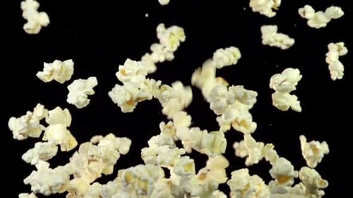 Popcorn Explosion Slow Motion