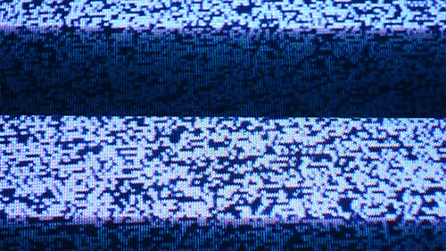 Television Static Background Flickering White Noise Effect