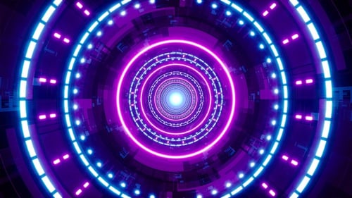 Glowing Tunnel