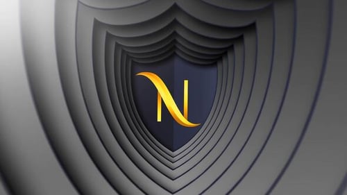 Modern 3D Layered Logo Reveal Animation