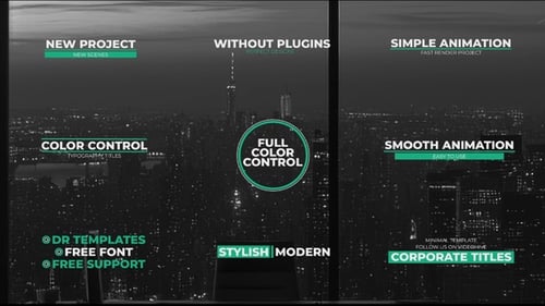Modern Title Animation DR
