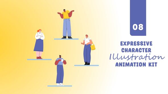 Expressive Flat Design Character Animation for Diverse Projects ...