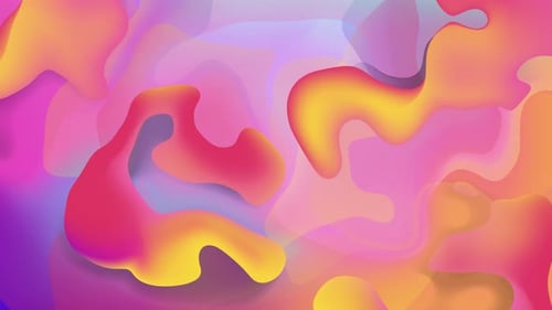 Flüssige glatte Wellen-Bewegungs-Hintergrundanimation