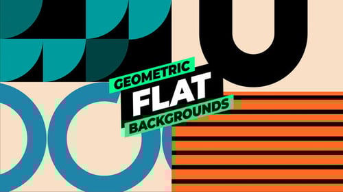 Geometric Flat Backgrounds