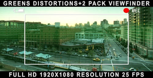 Distortions Verts et Viseur Pack de 2