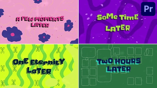 Some Time Later Slides for Premiere Pro