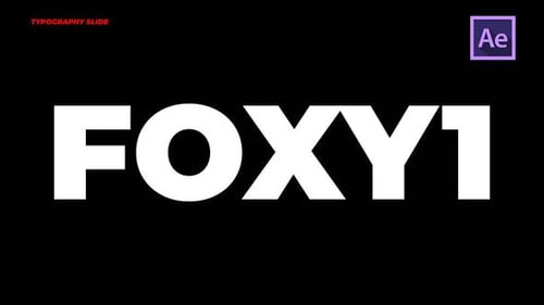 Typography Slides | After Effects