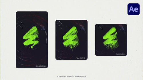 Textured Grunge Logo Reveal Animation