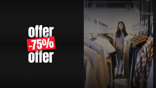 Text Sales Animation - AE