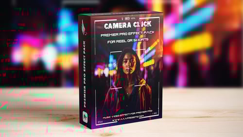 Camera Click Effect Transition for Reels, Shorts, and TikTok