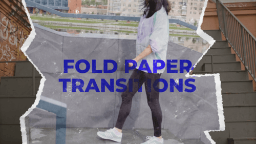 Fold Paper Transitions | MOGRT