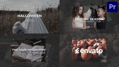 Halloween Horror Opener for Premiere Pro