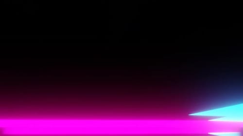 Inspired Neon Animated Background Loop