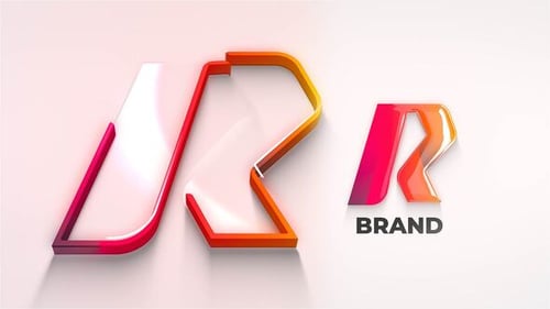 Dynamic Abstract Shape Logo Reveal Opener Animation