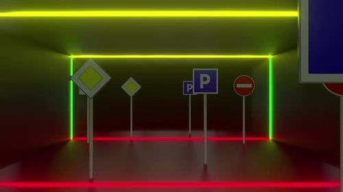 Verkehrsschilder 02 Hd