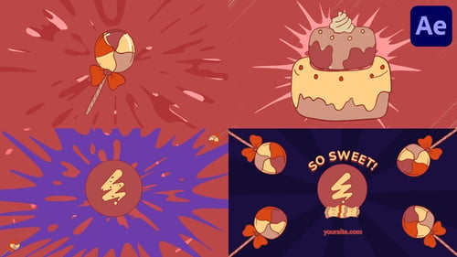Sweet Morphing Logo for After Effects
