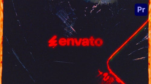 Vintage Film Burn Logo