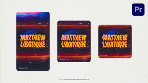 Dynamic Neon Glow Text and Logo Opener