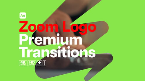 Premium Transitions Zoom Logo - Fast Dynamic Brand Reveal Transition Effects
