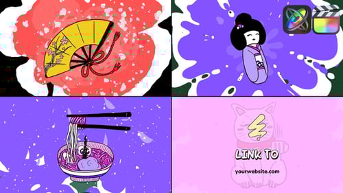 Japanese Morphing Logo for FCPX