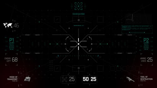 HUD UI Game Controller Screen 3