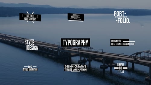 Dynamic Glitch Big Titles and Lower Thirds Pack