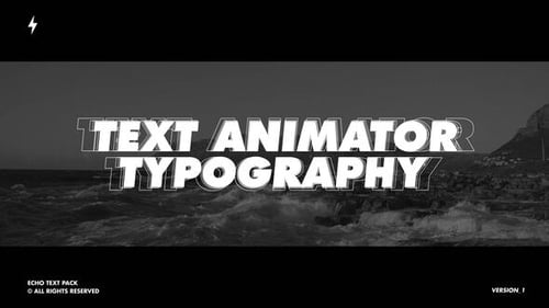 Echo Titles | After Effects