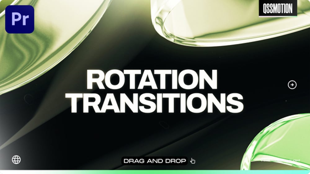 Dynamic Fluid Rotation Video Transitions Pack, Elements ft. rotation ...
