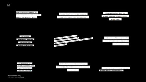 Text Animation +RGB \ MOGRT (PP)