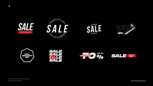 Sales Titles | After Effects