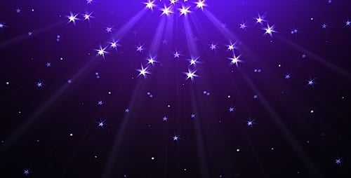 Variety Stars - Blue - Loop